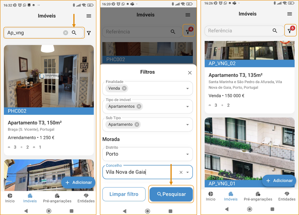 App Gimob- Pesquisa imóveis