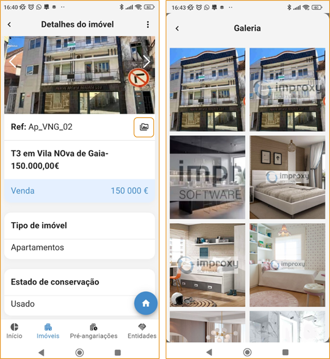 App Gimob- Consulta imóvel