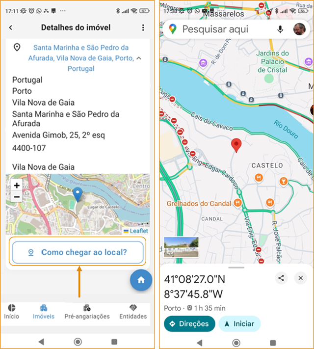 App Gimob- Localização imóvel