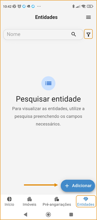 App Gimob- Entidades